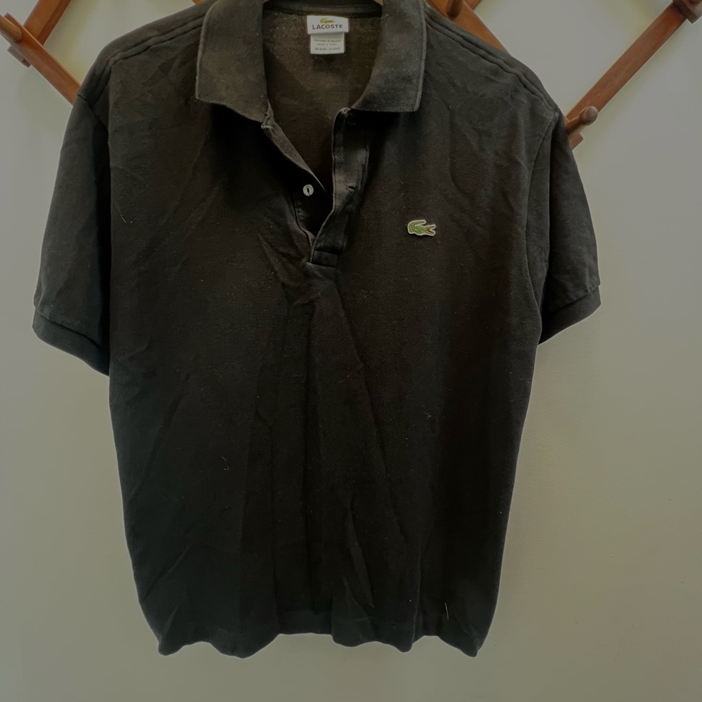 Lacoste Men's Black Polo Shirt